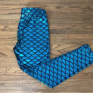 Lotus Leggings Mermaid Leggings Size XXL